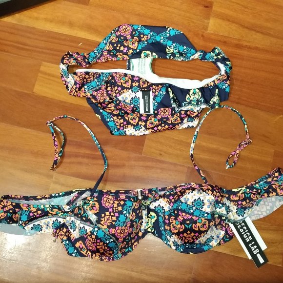 DESIGN LAB Lord & Taylor Bikini Set - Picture 2 of 3